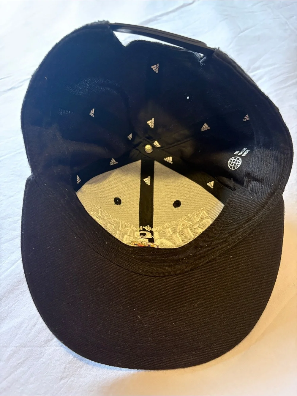 adidas Black KU Jayhawks National Champs Snapback Hat